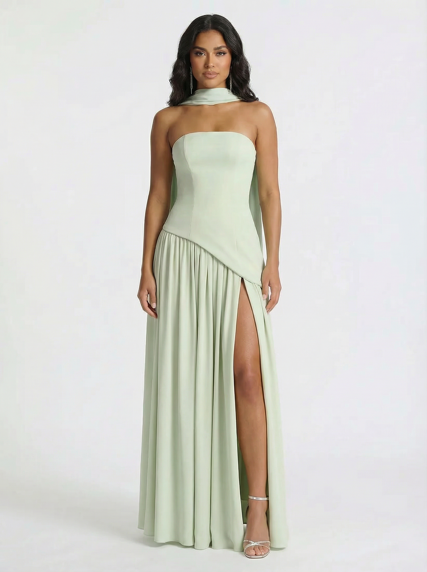 Strapless Maxi Dress