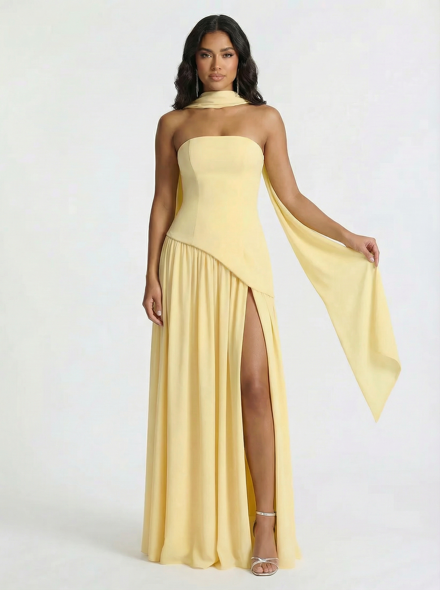 Strapless Maxi Dress