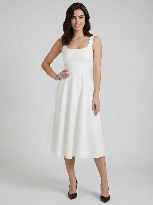 Elegant Cocktail Midi Dress